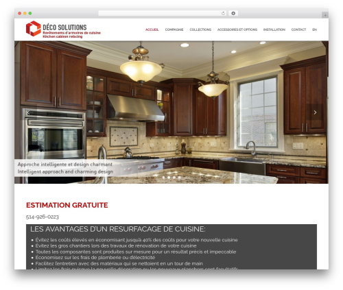 WP theme Aperio - decosolutions.ca