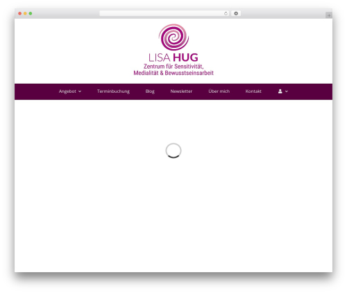 Bookme WordPress plugin - lisa-hug.ch