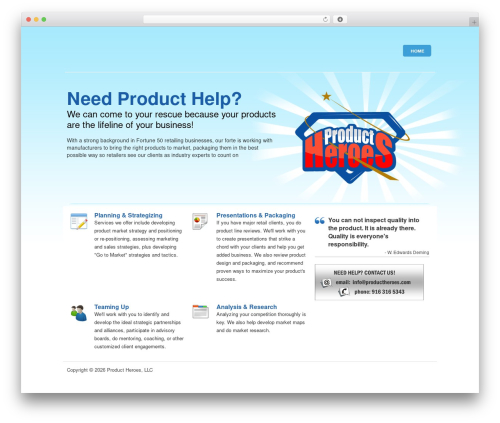 Best WordPress theme eProduct - productheroes.com