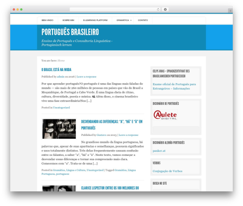 Best WordPress theme Live Wire - portuguesbr.org