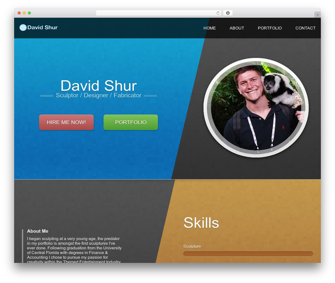 Chamfer WordPress theme - daveshur.com Chamfer WordPress theme - daveshur.com