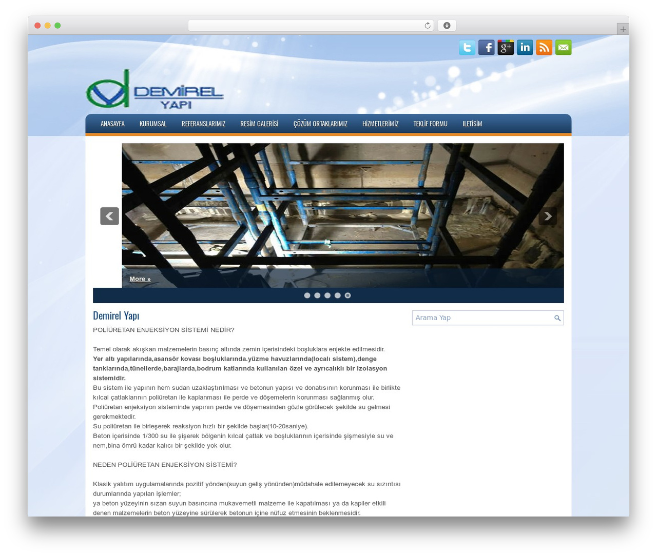 Comite top WordPress theme - demirel-yapi.com
