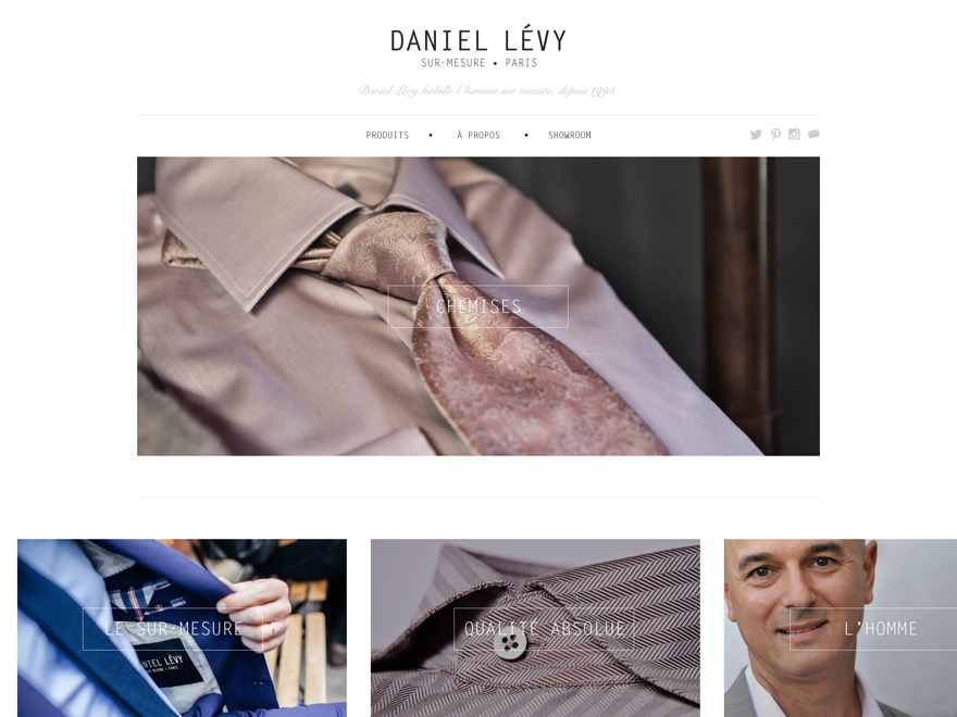 DANIEL LÉVY WordPress theme DANIEL LÉVY WordPress theme