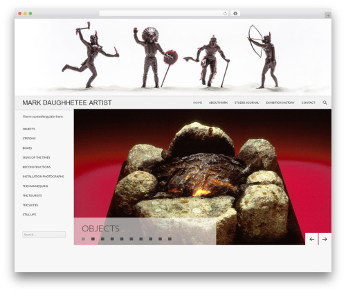 Davinci WordPress theme - daughhetee.com