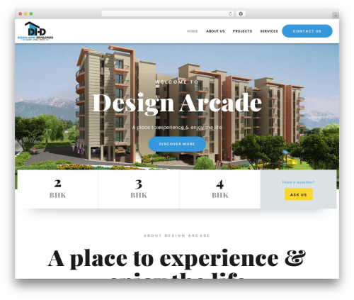 DHD theme WordPress - designhomedevelopers.com