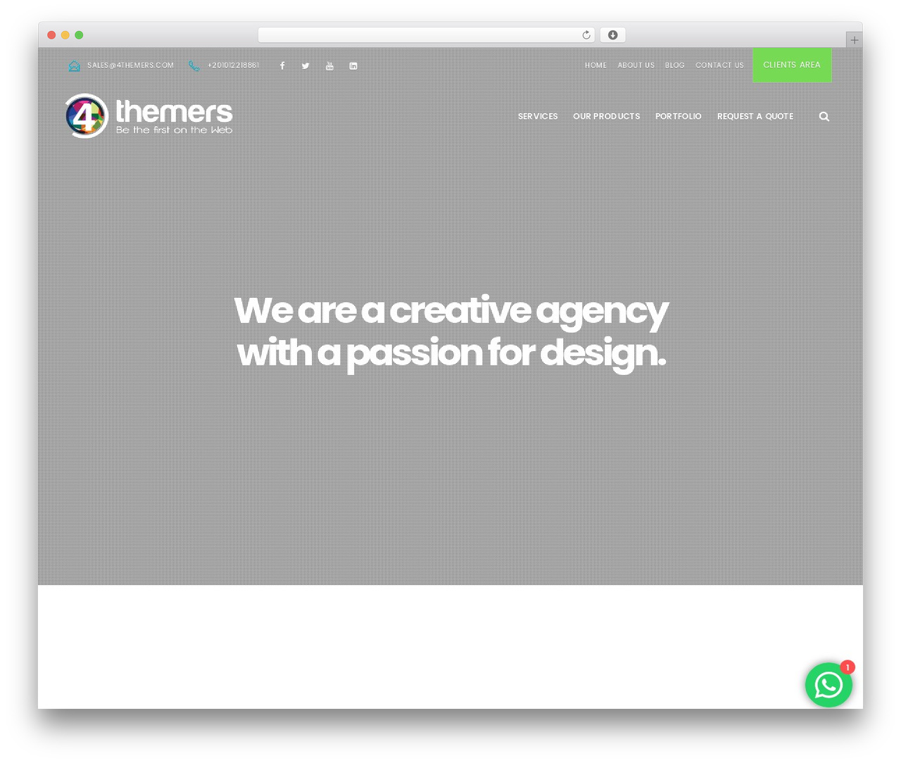 EasyWeb WordPress theme - www.4themers.com EasyWeb WordPress theme - www.4themers.com