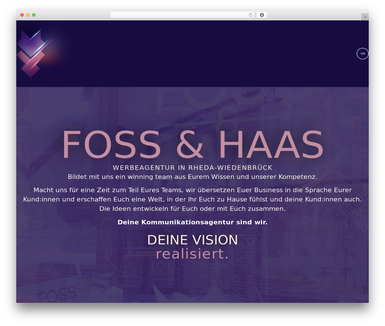 Hello Elementor WordPress theme - foss-haas.de