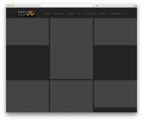 Namo WordPress theme - davirosa.com.br