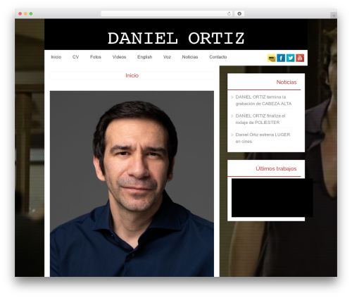 Osiris WordPress website theme - daniel-ortiz.info