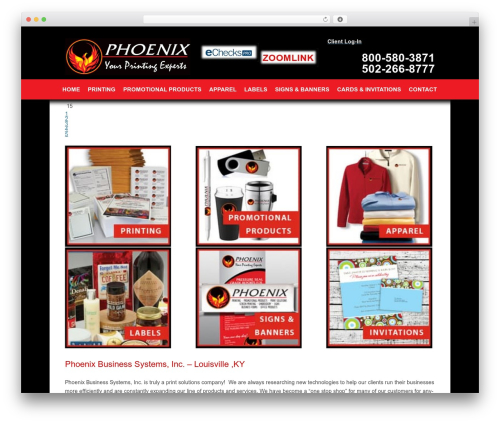 Phoenix WP theme - phoenixbsi.com