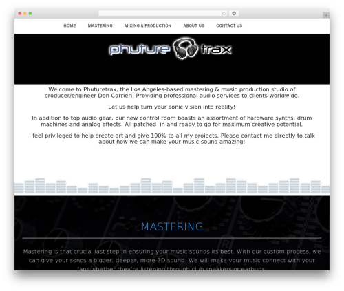 Phuture Theme theme WordPress - phuturetrax.com
