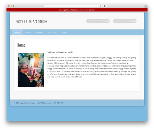 InfoBar Top Notification (infobar) free WordPress plugin - peggysfineartstudio.com InfoBar Top Notification (infobar) free WordPress plugin - peggysfineartstudio.com