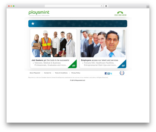 Playsmint theme WordPress - playsmint.com