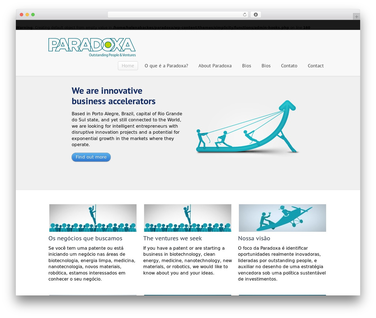 Simplicity WordPress theme - paradoxa.com.br Simplicity WordPress theme - paradoxa.com.br