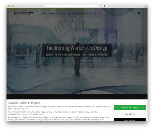 Theme WordPress LEVELUP - projekt-3t.com