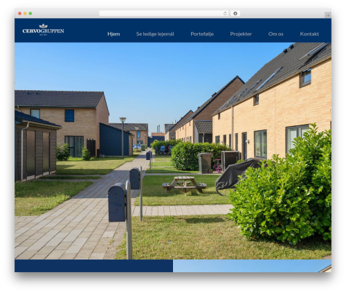 Theme WordPress Architek - cervogruppen.dk