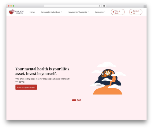 Theme WordPress MindHeartEquation - mindheartequation.com