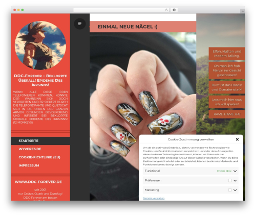 Theme WordPress Writr - ddc-forever.de