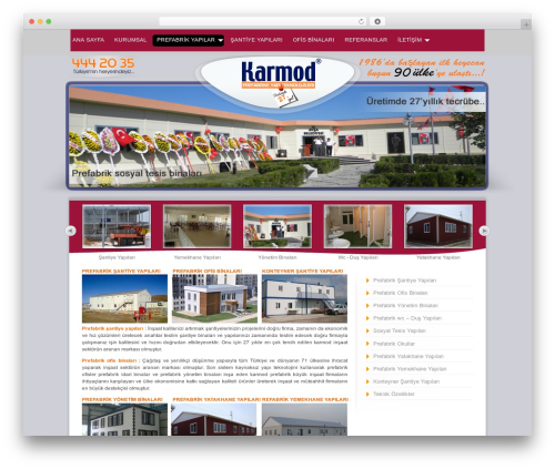 Traject WordPress theme design - prefabrik.org