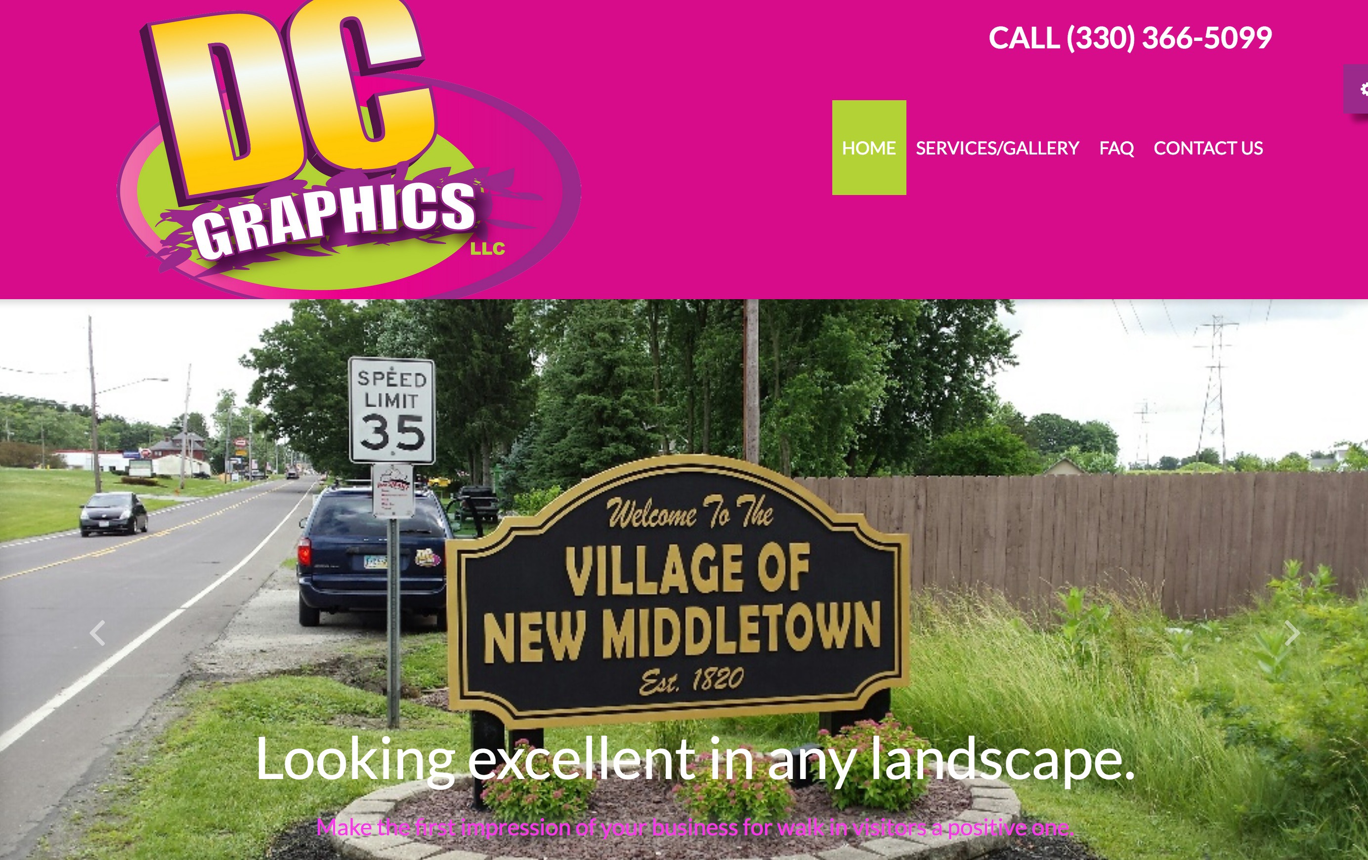 WordPress theme DC Graphics, LLC
