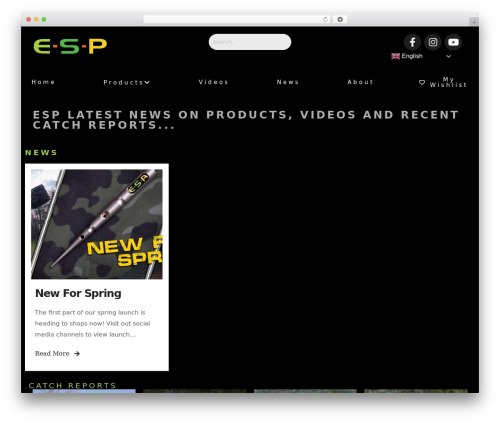 WordPress theme Eshop Elementor - esp-carpgear.com/news WordPress theme Eshop Elementor - esp-carpgear.com/news