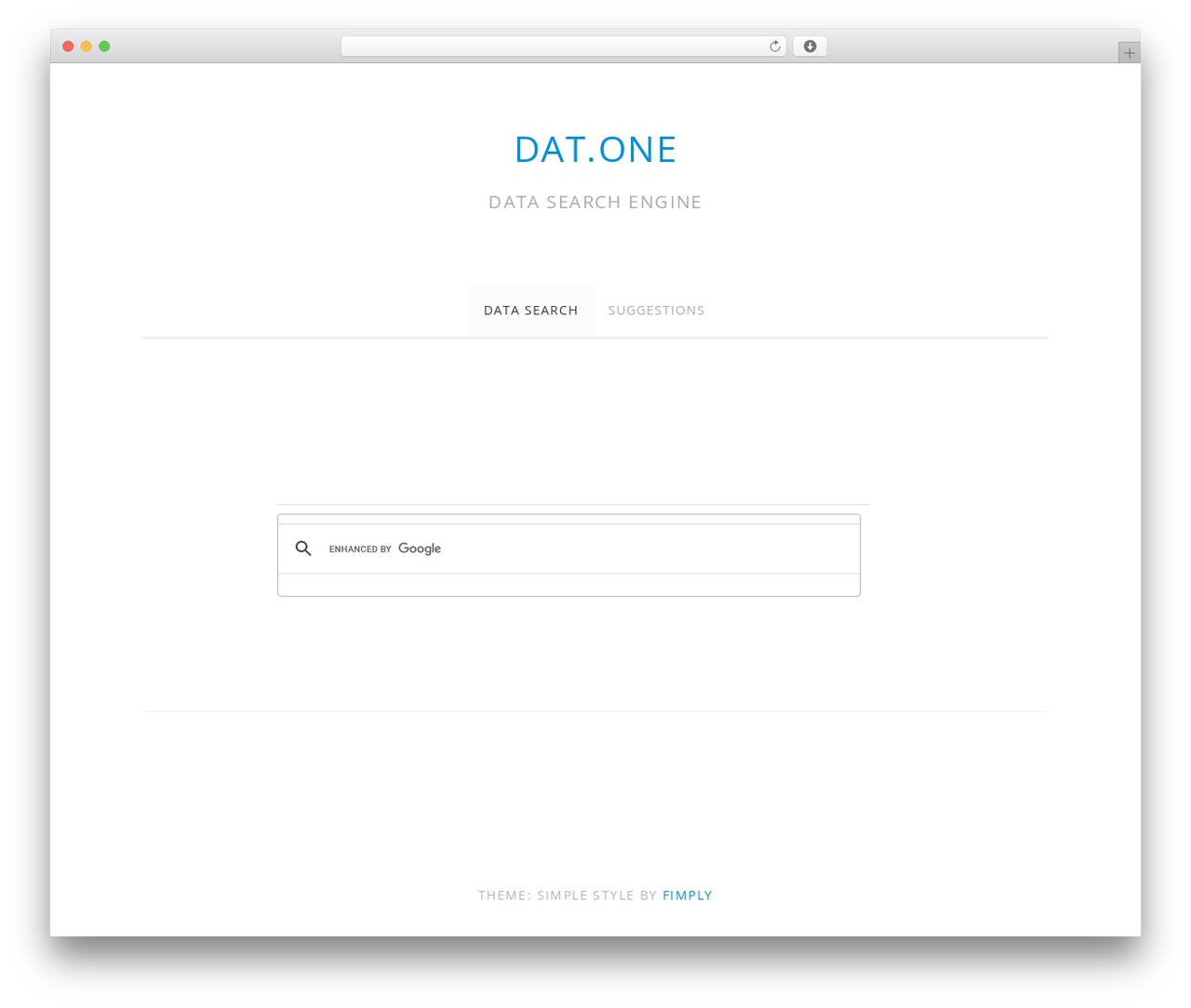 WordPress theme Simple Style - dat.one WordPress theme Simple Style - dat.one