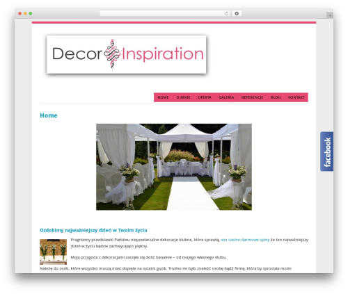 WordPress theme Yoko - decorinspiration.pl