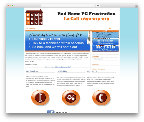WP Remix theme WordPress - pcrepaircork.ie