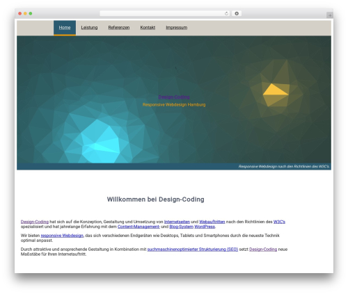 WP theme Design-Coding - design-coding.de