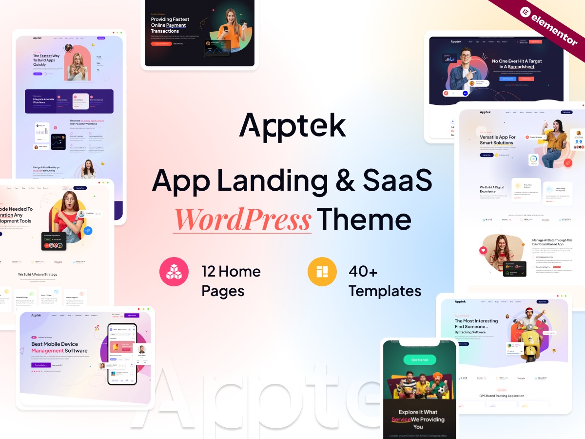 Apptek WordPress theme Apptek WordPress theme