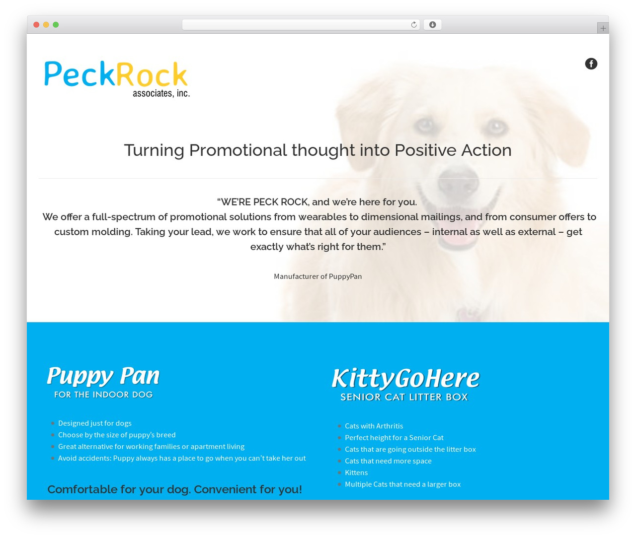 Best WordPress theme PeckRock TM - peckrock.com