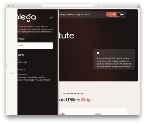 Bexon WordPress theme - kolega.id