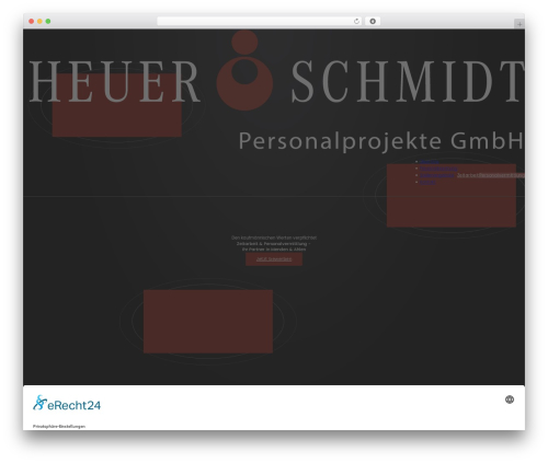 Zvoove recruit jobboard WordPress plugin - www.heuer-schmidt.de