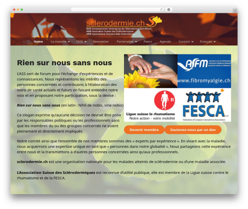 CitadelaWP theme WordPress - sclerodermie.ch CitadelaWP theme WordPress - sclerodermie.ch