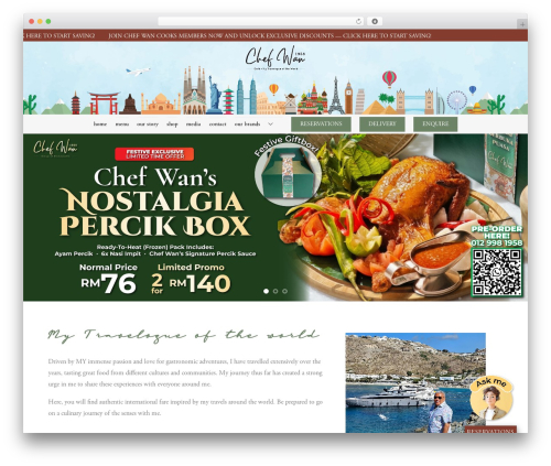 Flatsome WordPress theme - cafechefwan.my