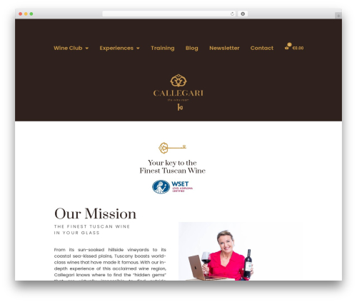Woocommerce subscriptions main WordPress plugin - callegari.wine