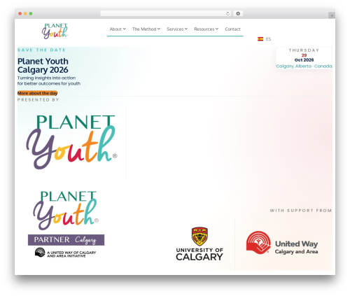 Hello Elementor theme WordPress free - planetyouth.org