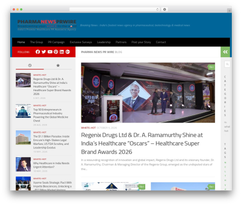 Weptile image slider widget WordPress plugin - pharmanewsprwire.com