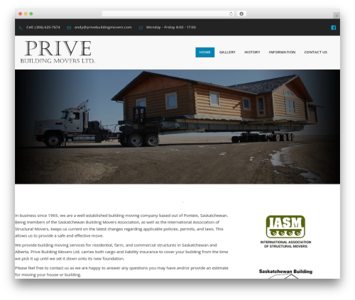 Maxmovers WordPress theme - privebuildingmovers.com