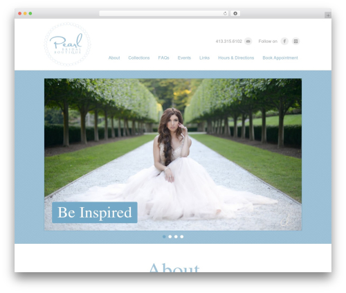 Page Links To free WordPress plugin - pearlbridalboutique.net