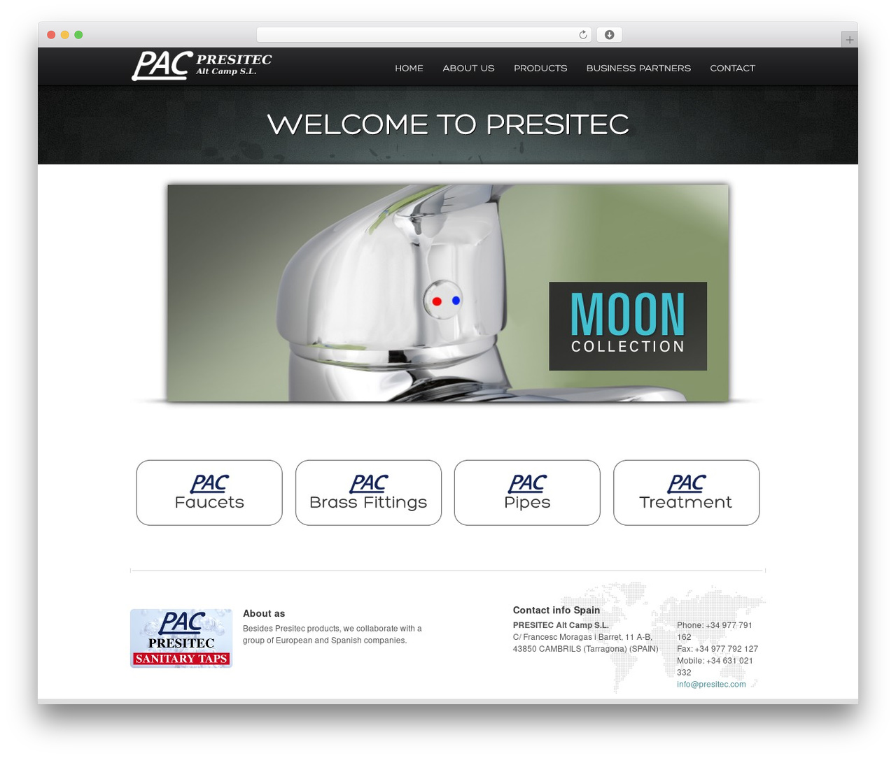 Presitec WordPress theme - presitec.com Presitec WordPress theme - presitec.com