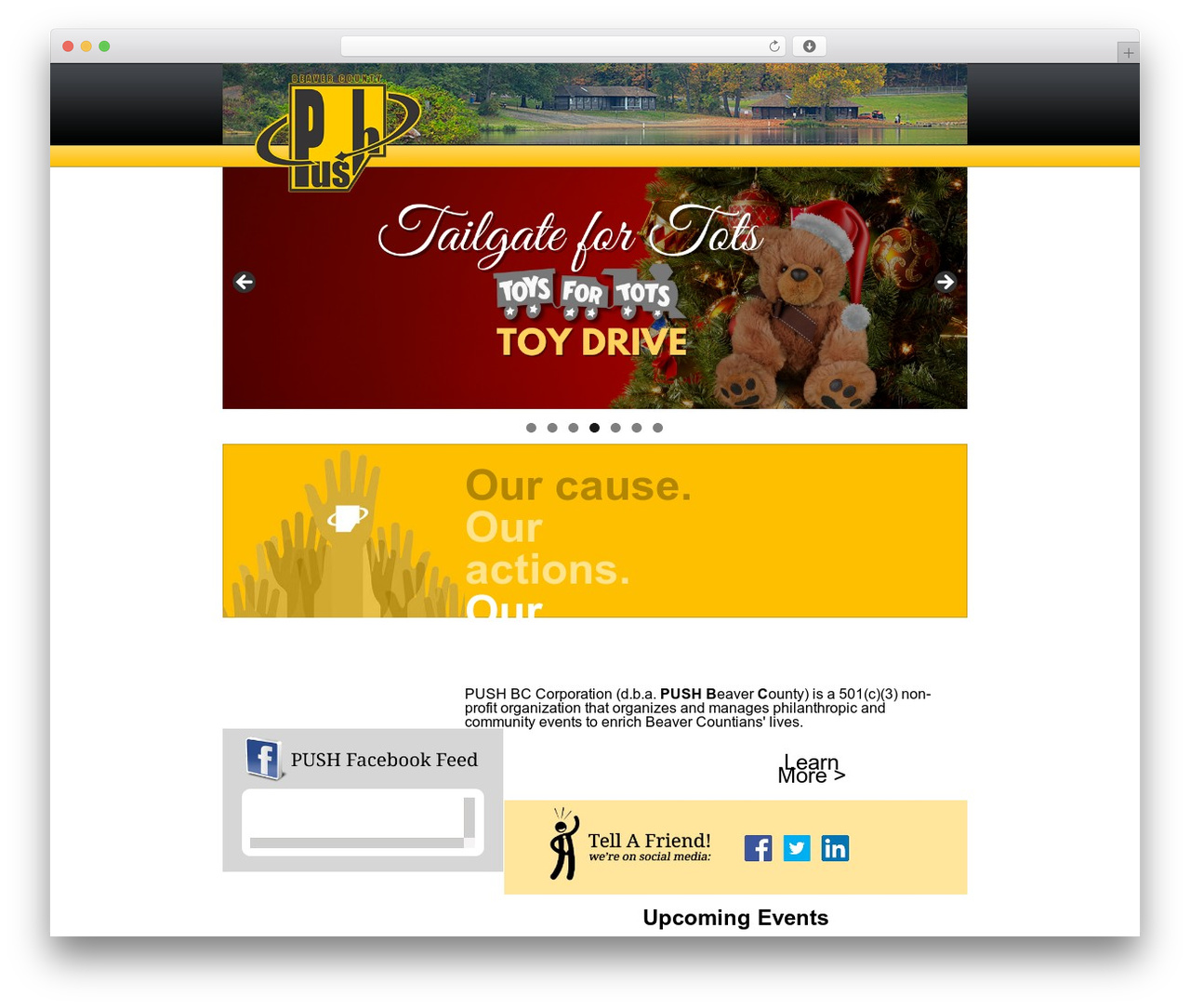 PUSH Beaver County WordPress theme design - pushbeavercounty.org PUSH Beaver County WordPress theme design - pushbeavercounty.org