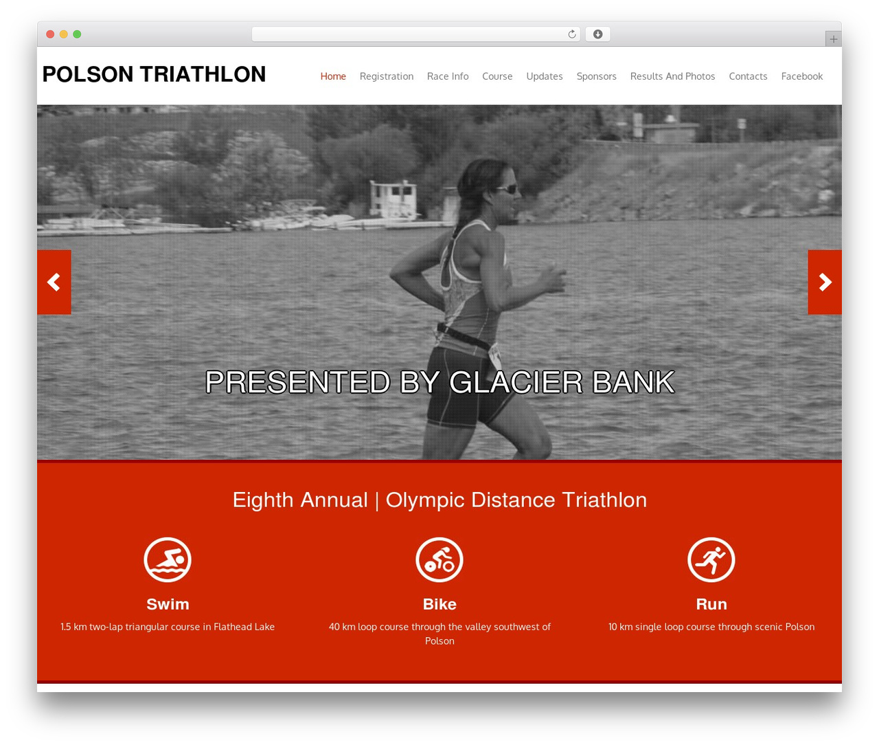 Revera WordPress theme - polsontriathlon.com