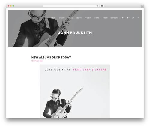 Wolf playlist manager WordPress plugin - johnpaulkeith.net