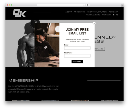 Divi testimonial slider WordPress plugin - dannykennedyfitness.com