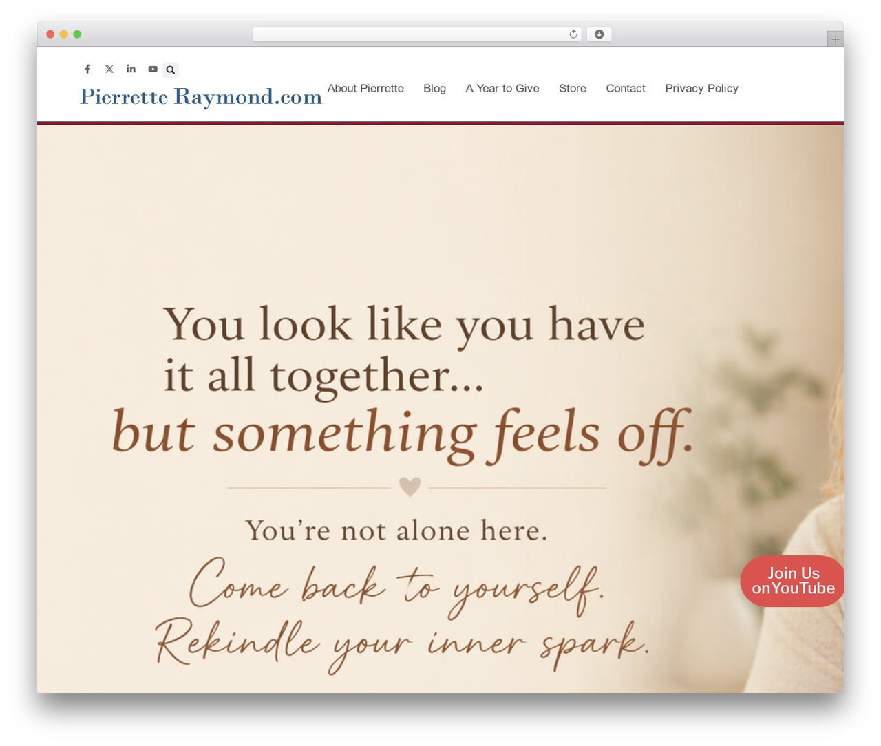 WordPress theme Jupiter - pierretteraymond.com