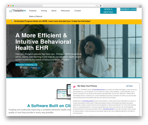 WordPress theme Beaver Builder Theme - checkpointehr.com