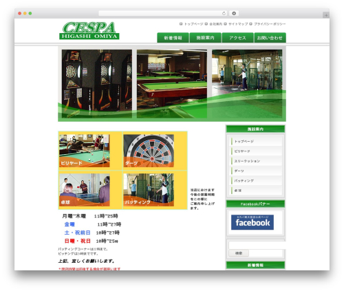 WordPress theme mf - playing-horse.com