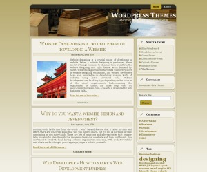 WordPress theme Workroom by Andrew Bonar (Top Expert)