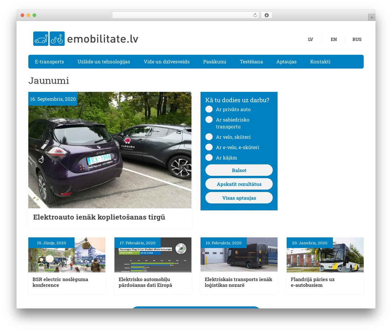 WP theme e-mobility - emobilitate.lv WP theme e-mobility - emobilitate.lv